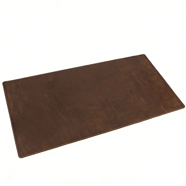 Leather Large Desk Mat 90x45cm Office Pad Protector, Game Table Mat, asGift