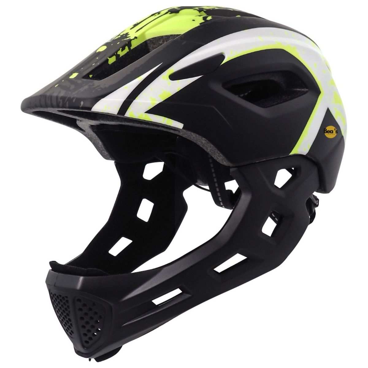 Bea's Choice Full Face Helmet Kids Youth Full Face Cycling Helmet ...