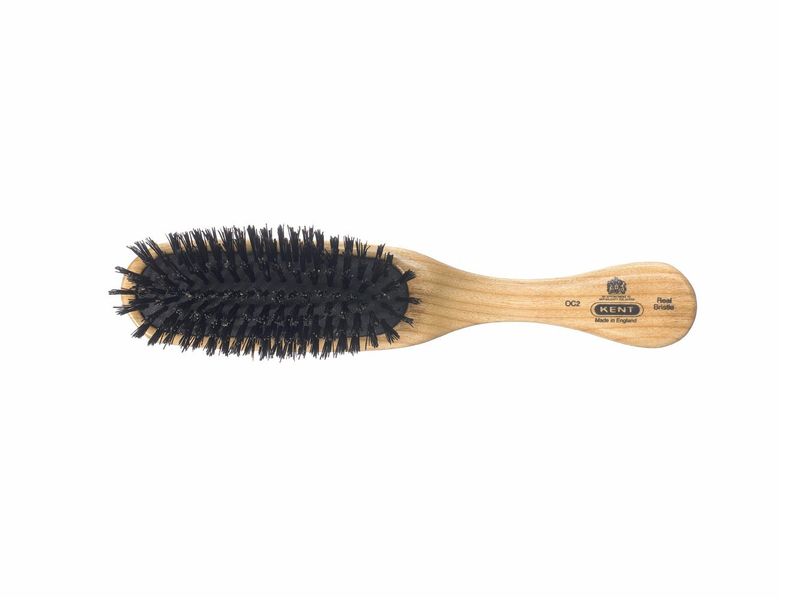 Kent Rubber Cushion Black Bristle Brush - OC2