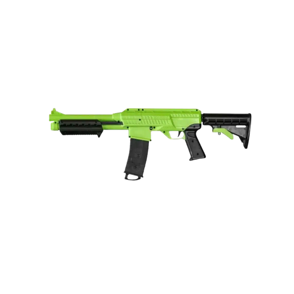 JT SplatMaster Z18 Marker Green 0.50 Cal - Mag Fed Kiddies Combo