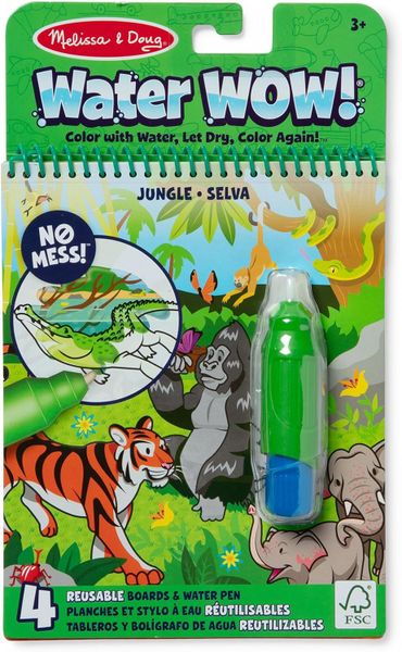 Melissa &amp; Doug On the Go Water Wow! Water-Reveal Pad - Jungle