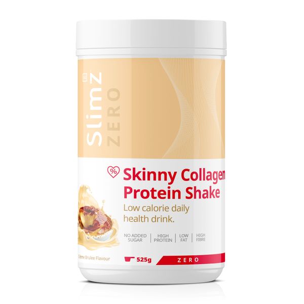 Slimz Zero Collagen Shakes 525g Crème Brule