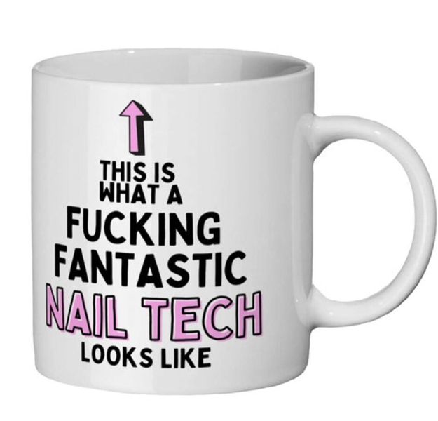 Fantastic Nail Tech Looks Like Christmas Birthday For Her Gift Mug