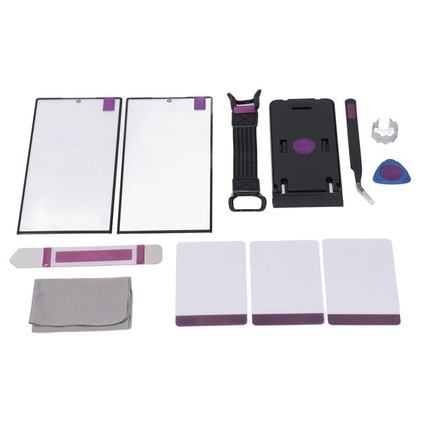 2Pcs S23 Ultra Front Glass Kit