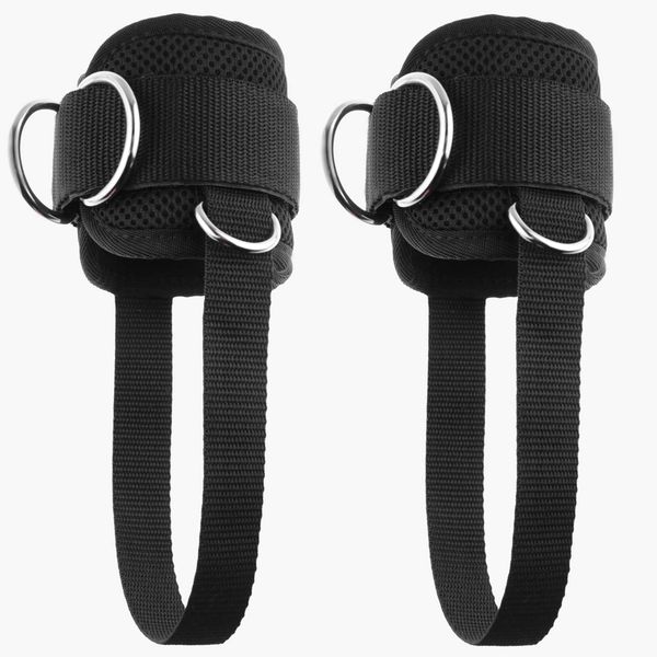Ankle Straps Ankle Bands Ankle Belt for Cable Machine Gym Glute 2 Pack