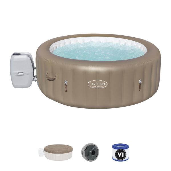 Bestway Lay-Z-Spa 1.96m x 71cm Palm Springs AirJet 6 Sand (Jacuzzi)