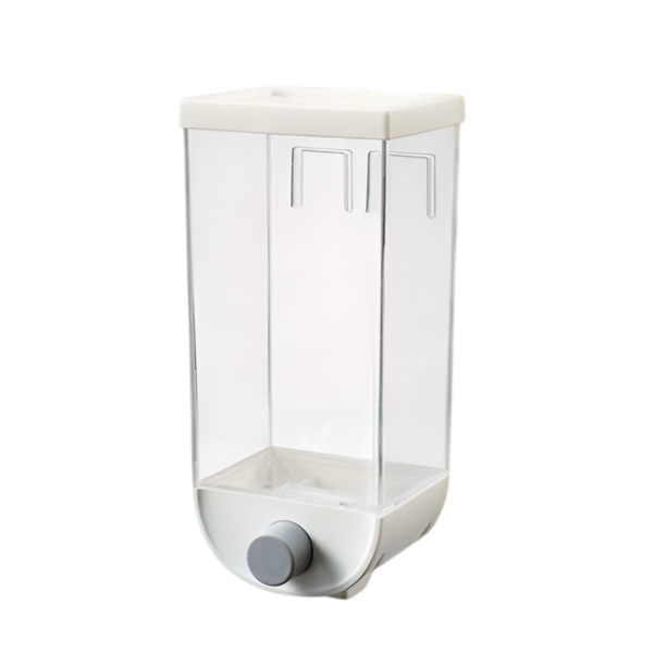 Versatile Wall-Mounted Push Button Storage Container