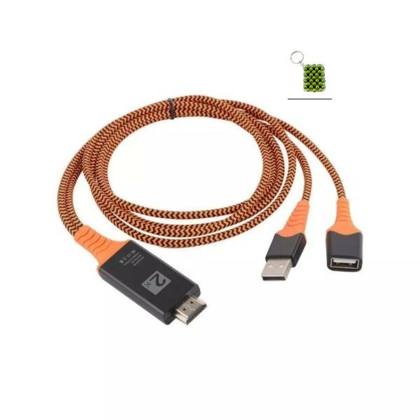 Bluetooth HDMI To Female USB + Male USB Cable + Key Holder