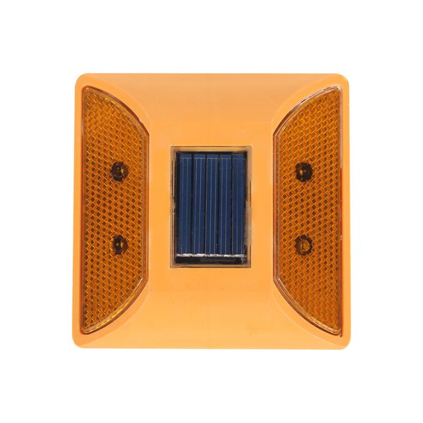 ACDC - Yellow Solar Road Stud Light With 4-LED