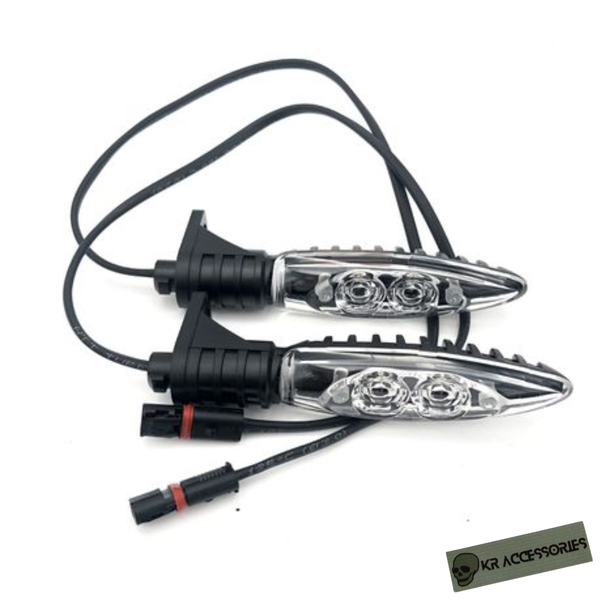 Aftermarket LED Indicator Set for BMW Motorcycles (Front)