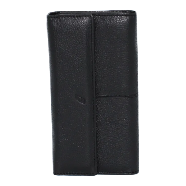 Genuine Leather Spacious Purse 11 Card Slots