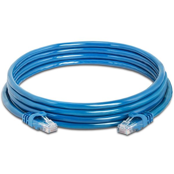 Cat - 6E 10m High Speed 1000Mbps Ethernet Lan Cable - Blue