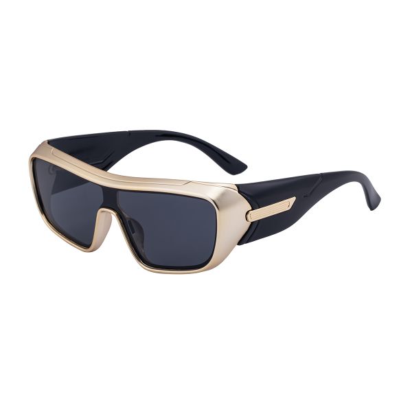 Fashion Oval Sunglasses with 100% UV Protection &amp; HD Vision