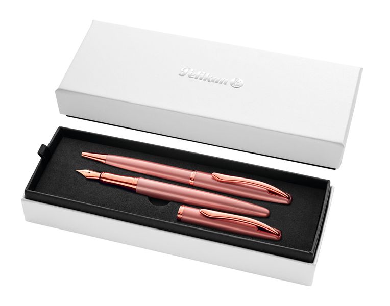Pelikan fountain &amp; ballpoint pen Jazz Noble Elegance Rose