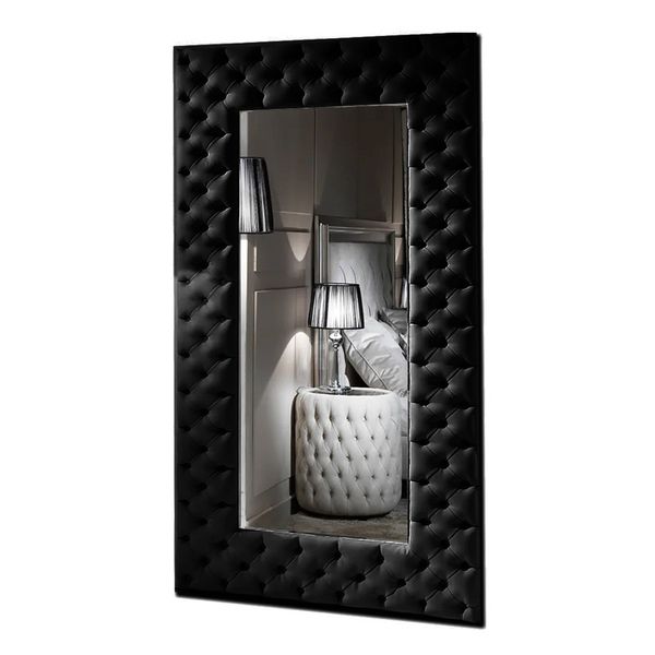 Lifestyle Contemporary Deep-Button Mirror