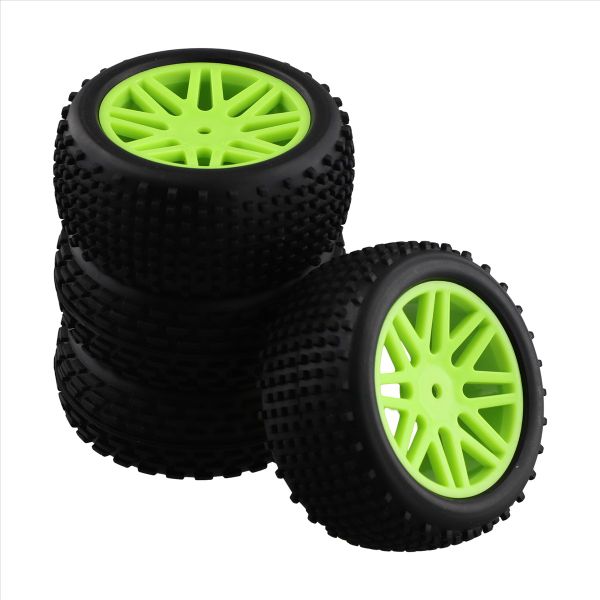 4Pcs 86mm Tires Wheel Tyre for Wltoys 144001 124019 104001 12428 HSP 1/10 1