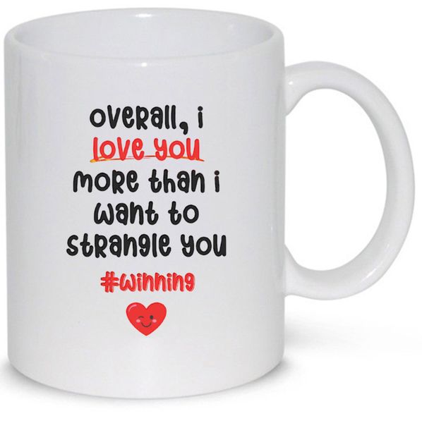 Overall I love you v9 Pack Mug