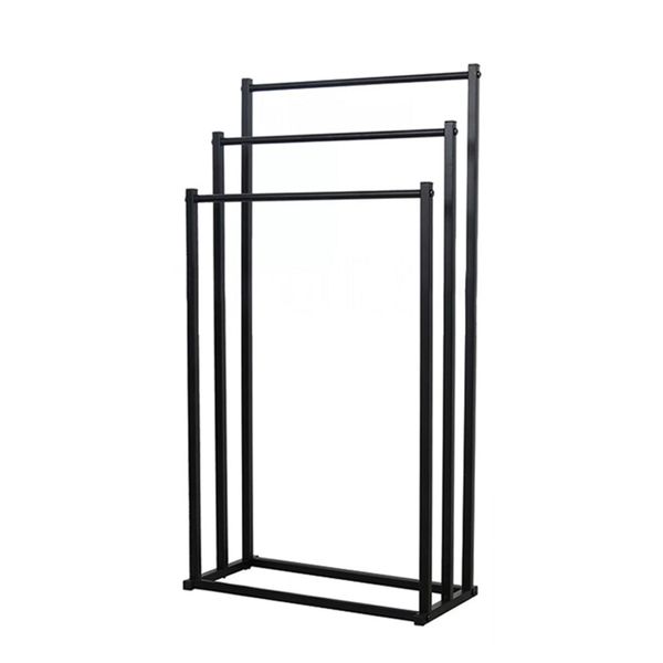 3-Tier Freestanding Towel Rack - Oversized Floor Stand for Bathroom