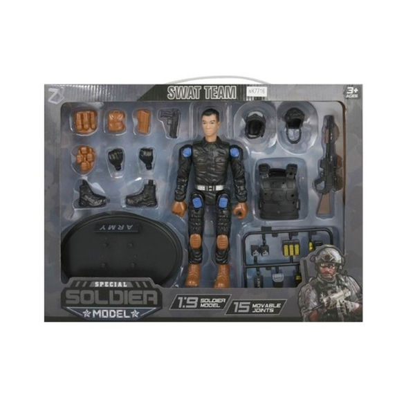 Military Soldier Figurine Playset - Toys for Boys Action Figure Set