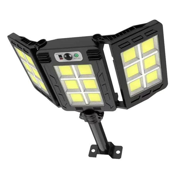 60W 3 Heads Smart Sensor Outdoor Solar Flood Lig image