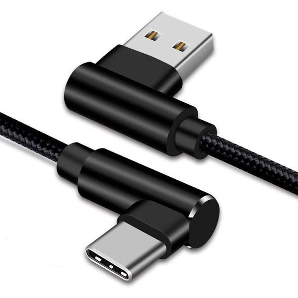 Type-C To Type-A USB cable/Right Angle fast charging cable/Durable