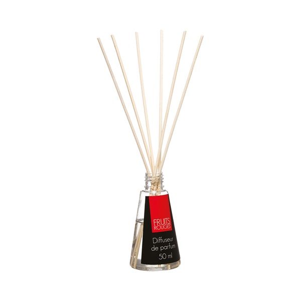 Fruit Scented Glass Diffuser with 6 Bamboo Sticks 50ml