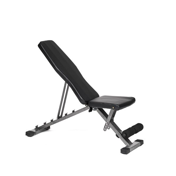 Zoolpro Abdominal Exercise Training Workout Weight Bench - Black