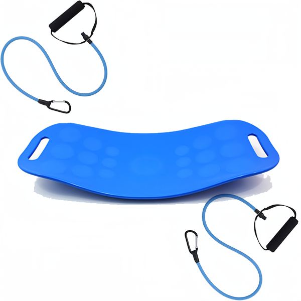 Abs Twisting Fitness Balance Board Simple Core Workout Fitness Board Blue