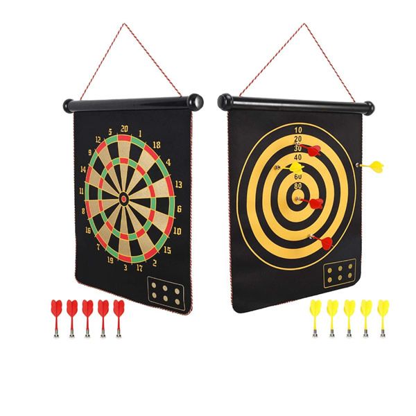 Magnetic Dart Board and Bullseye Game