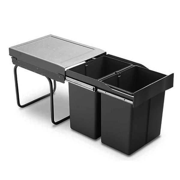 Roco - Pull Out Bin Econo 400/450 Unit Orion Grey 58 Litre