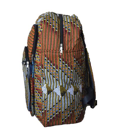 African store backpark bag,, laptop bag, Ankara back bag