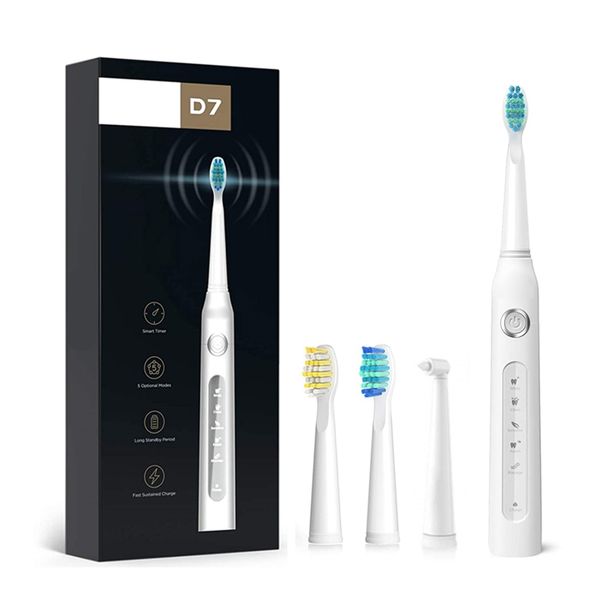 White Sonic Toothbrush Compatible With Fairywill image