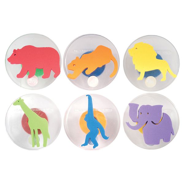 Wild Animal Paint Stamps