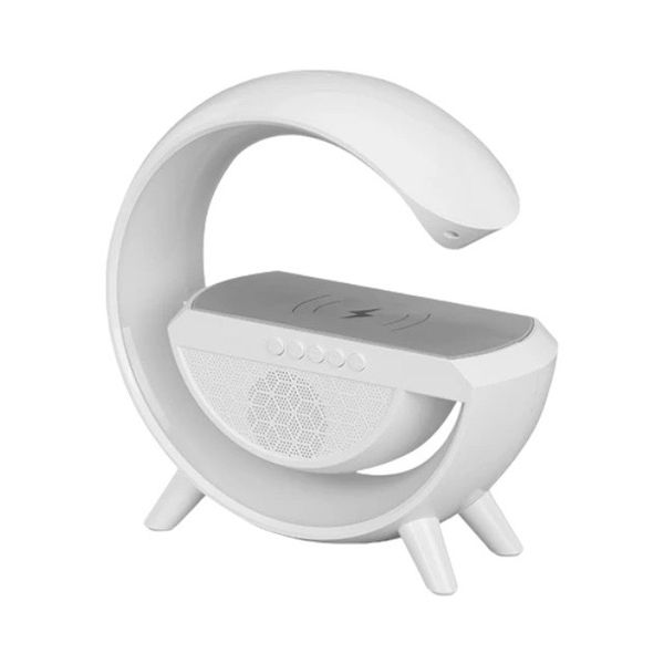 Wireless Charger With Rgb Light Bluetooth Speaker Wireless Charging Station