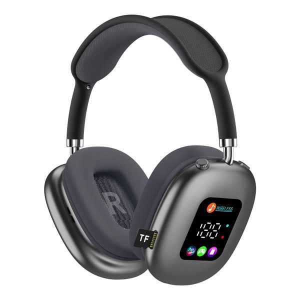 Wireless Over-Ear Headphones with Hybrid Active Noise Cancelling