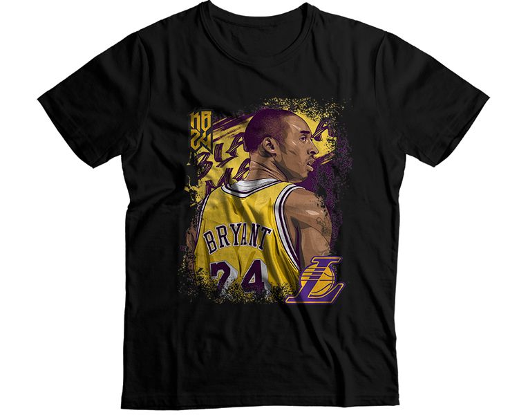 Bryant With A Yellow Jersey T-Shirt