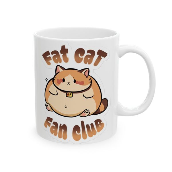 Plump cat fan club - Mug