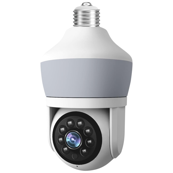 Light Bulb Camera Security Camera-Wireless Indoor/Outdoor WiFi Security Cam