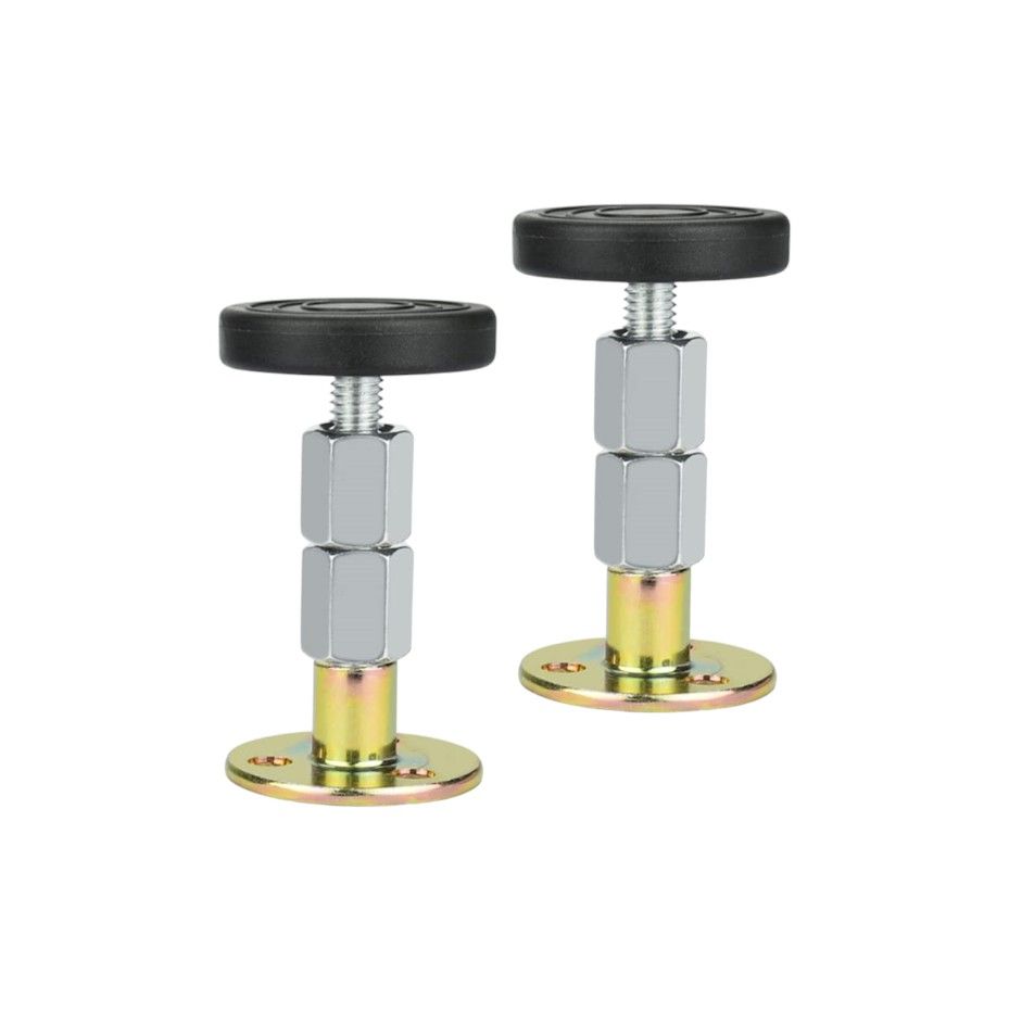 2 Piece - Adjustable Bed Headboard Stabilizer - Large