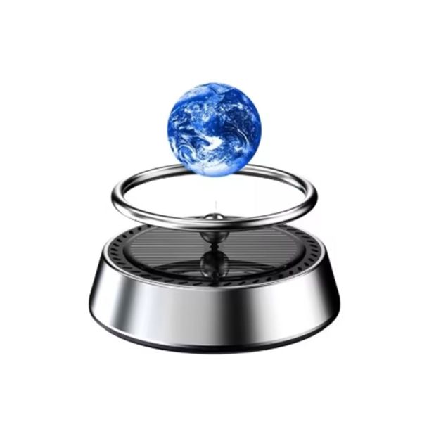 Air Freshener Solar Automatic Powered Rotation Galaxy Interstellar Ball