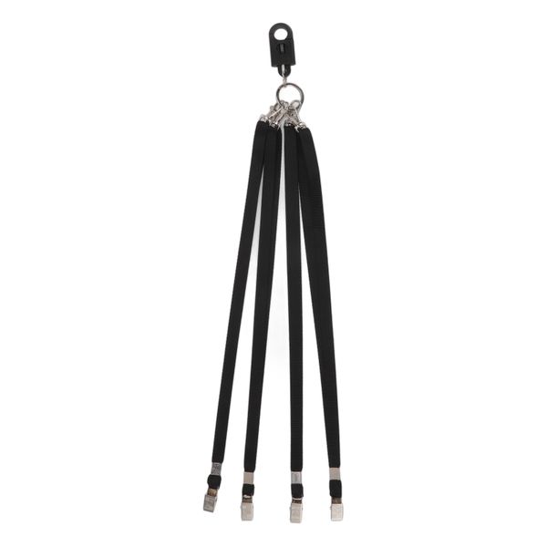 Soft Nylon Golf Lanyard with Metal Clip Missing Prevention