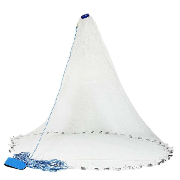 Saltwater Fishing Cast Net for Bait Trap Fish 4/5/6 Ft Radius C