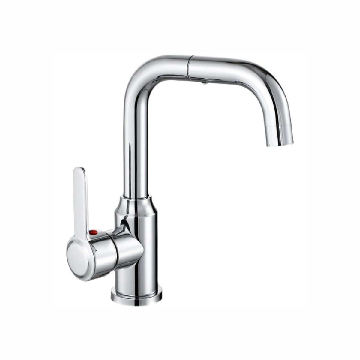 Chrome Basin Tap with 360 Rotation On Both Handles