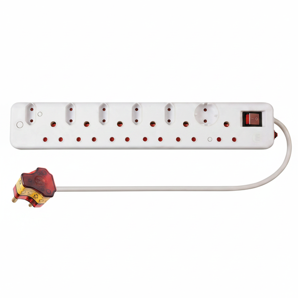 Ellies 12 Way Surge Protector Multiplug Adaptor for Home &amp; Office