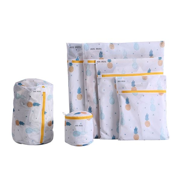 Durable Mesh Laundry Bags 6Pcs Delicate Protector for Lingerie&amp;Baby Clothes