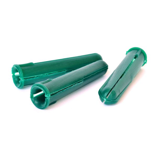 Ifasten Wall Plug 11mm Light Green - 10 Pack