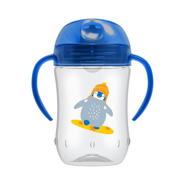Dr. Brown's Soft-Spout Toddler Cup with Handles Blue 270ml