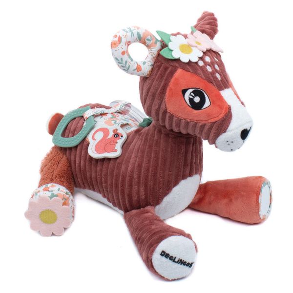 Les Deglingos Activity Plush Melimelos the Deer- 34cm