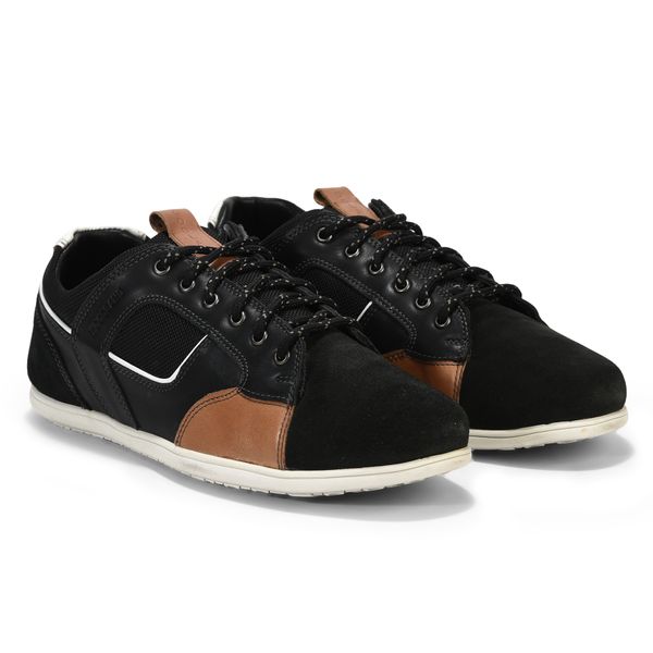 Woodland - Frosted Men's Leather Casual Lace-up Sneakers