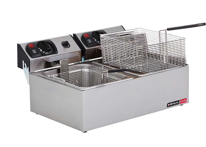 Double Deep Fryer 2 x 5Lt Electric